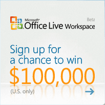 Sign up for a chance to win $100,000 (U.S. only)